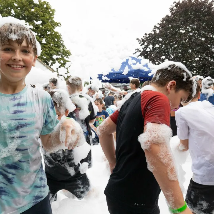 FOAM PARTY / Marking start of Summer Holidays!