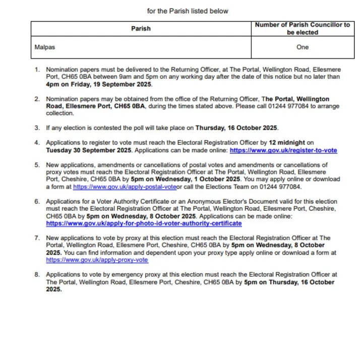 Election Notice 11-09-25