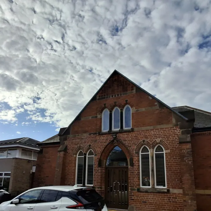 Storrs Road front entrance angled