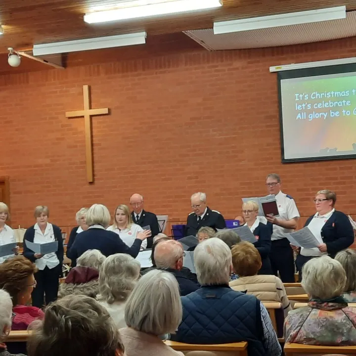 Salvation Army Carol Service 1