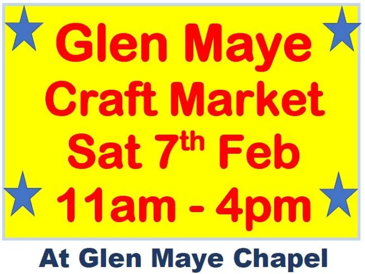 Craft Market 7th Feb