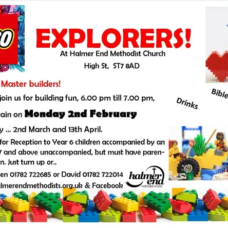 Lego Poster Halmer End Feb 26