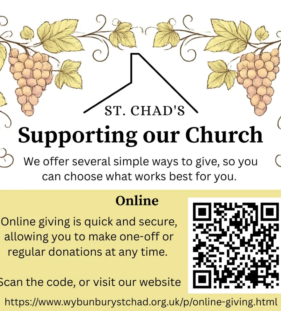 Supporting Our Church