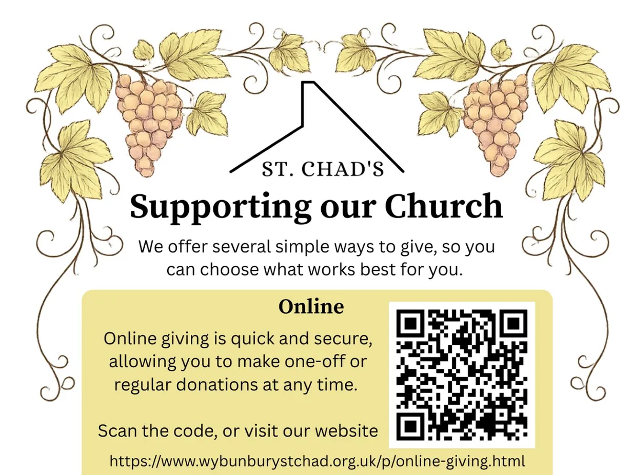 Supporting Our Church