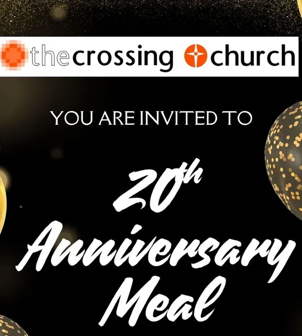 The Crossing 20th Anniversary Meal Invitation