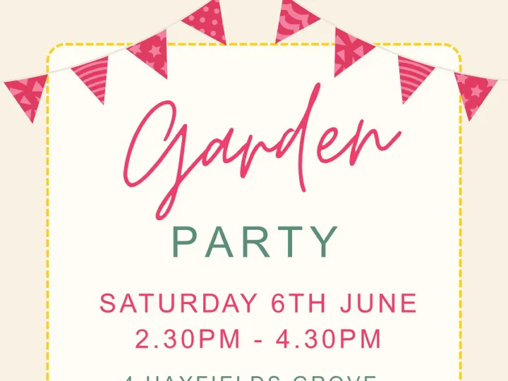 Pink Garden Party Invitation