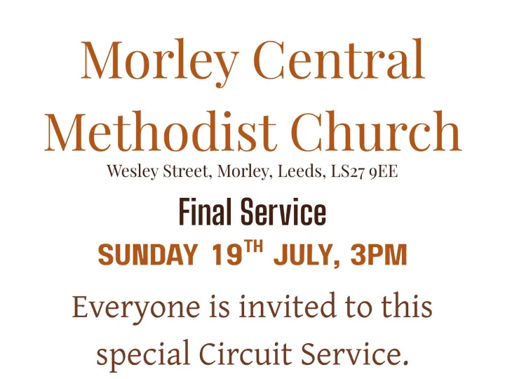 Morley Final Service