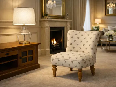Items for sale
– Elegant matching tub chairs in a bumble bee pattern. £120