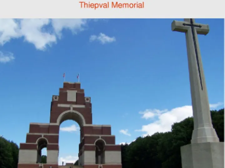 Thiepval Memorial