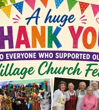 Church Fete Thank You