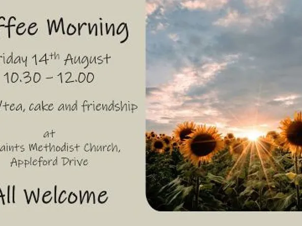 August Coffee Morning For Notices