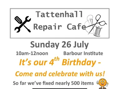 Repair Cafe 4th Birthday