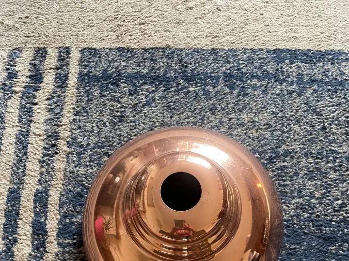 Items for sale
– Copper lamp shades £10
