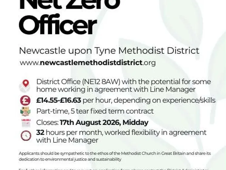 Net Zero Officer Advert