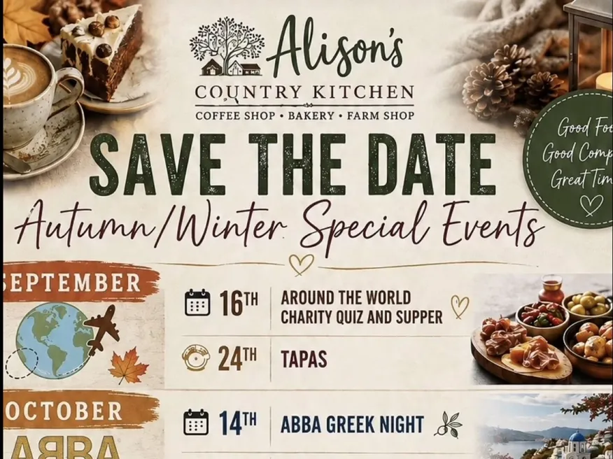 Alison’s Country Kitchen Events
