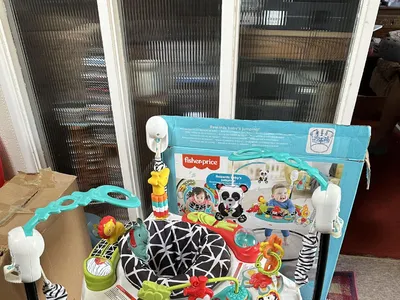 Items for sale
– Fisher Price Jumperoo £40
