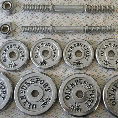 Items for sale
– Olympus Sport Chrome Adjustable Dumbbell Set (16kg Total) £20.00