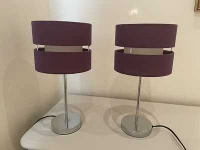 Items for sale
– 2 table lamps £10