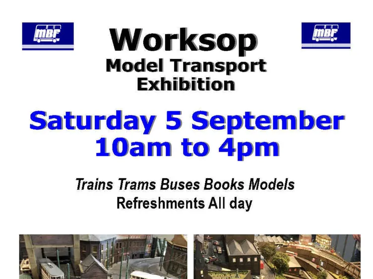 A4 Single Poster – Model Transport Exhibition Sep