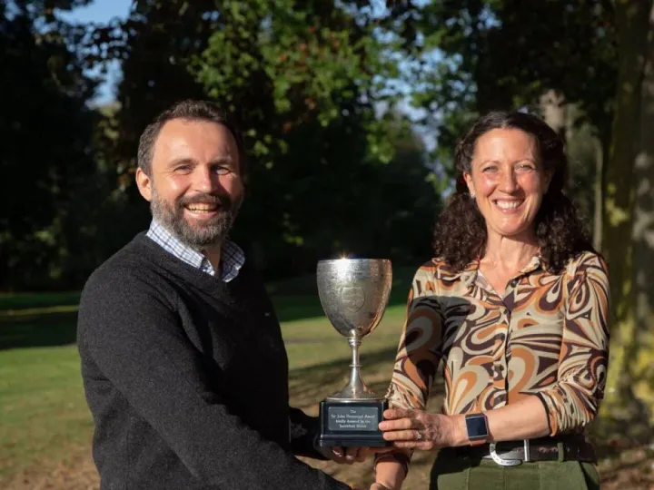 Prof Jude Capper recipient of the Sir John Hammond Award 2021