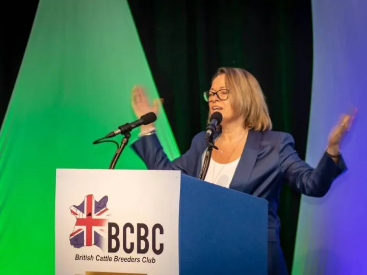 Lucianne Allen opened Beef Day at BCBC