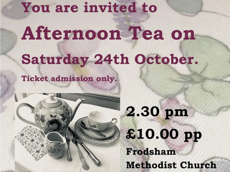Frodsham Methodist Afternoon Tea 24th October (1)