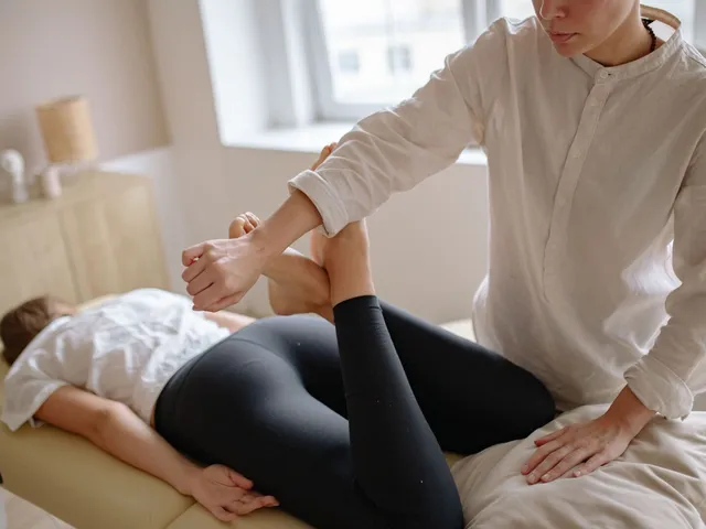 Hands-on physiotherapy treatment at Northwell