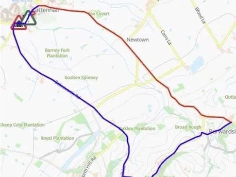 Burwardsley Road Closure 01