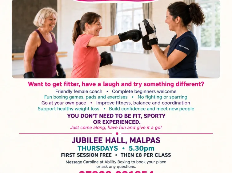Women Boxing At Hub