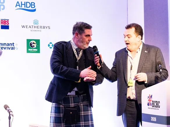 On stage interview during a conference session