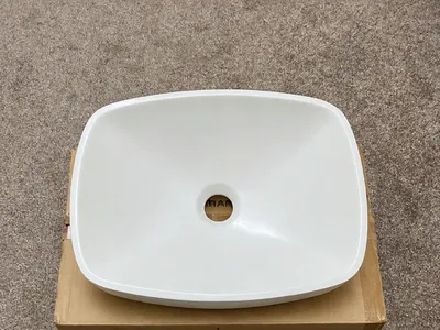 Items for sale &ndash; Suggested title: Brand New Cream Marble Countertop Basin 52cm x 39cm &ndash; Perfect Condition &pound;60 ono