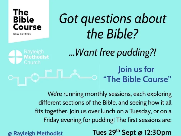 Bible Study @ Rayleigh Mc