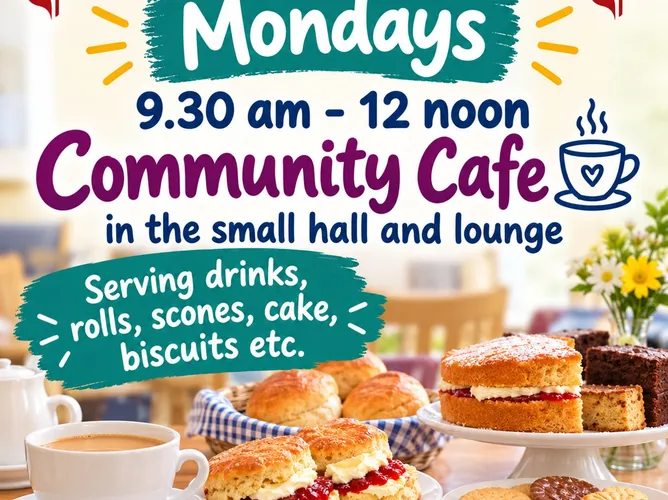 Trinity Methodist Community Caf&Atilde;&copy; Poster