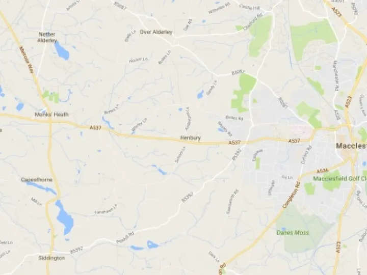 Henbury Map
