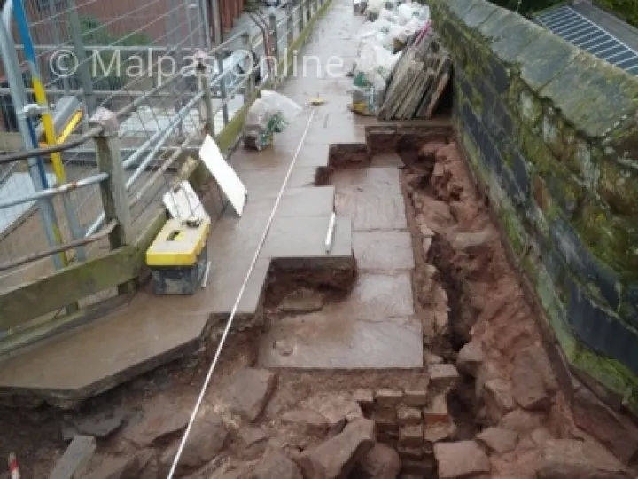 Repairs to Roman Walls at Chester