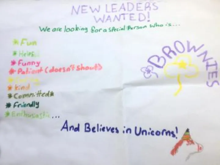 Brownie poster copy