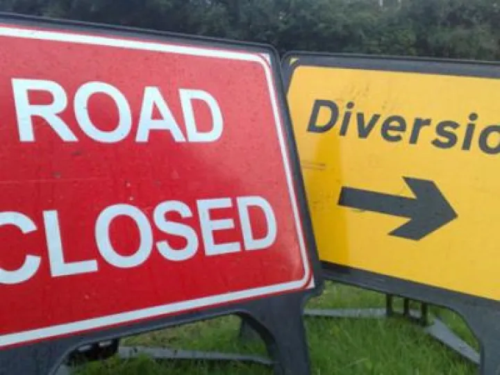 B5074 Road Closure – May 2 2017