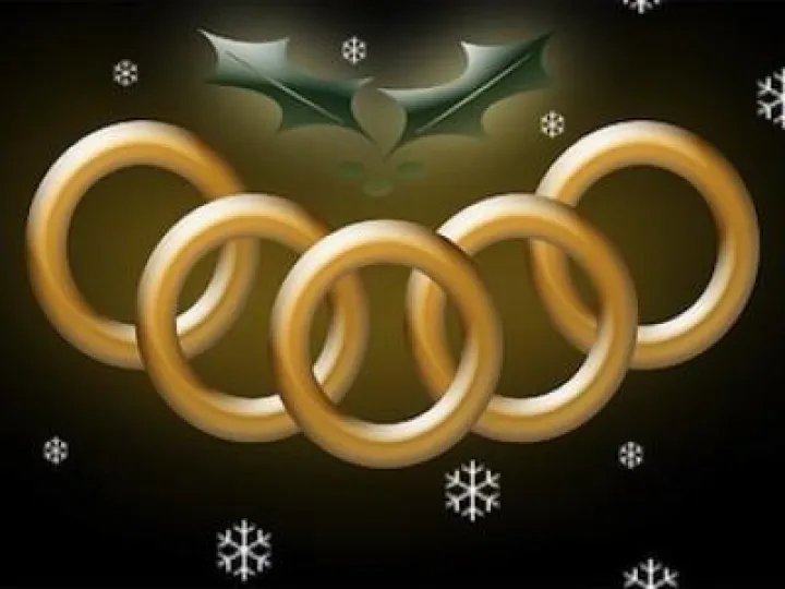 Five gold rings