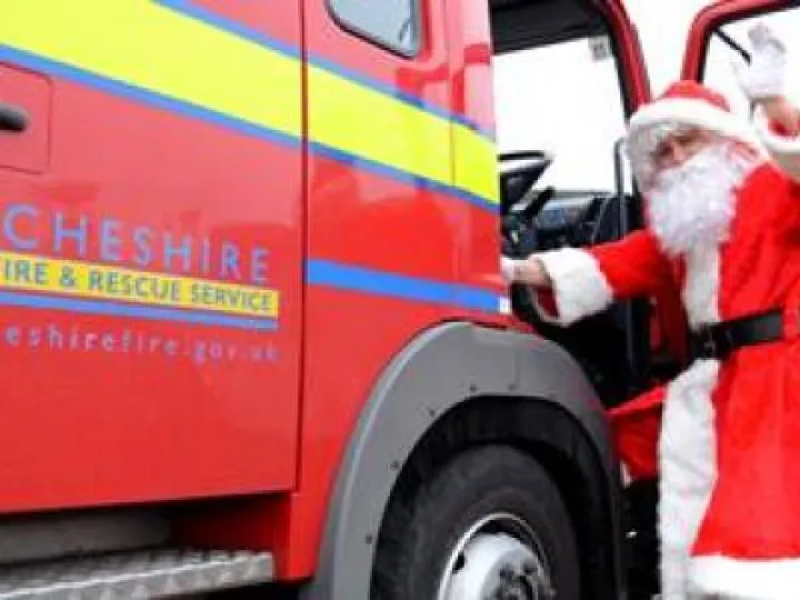 Fire Service Santa