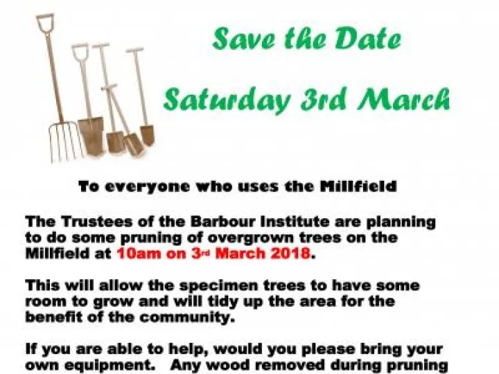 Millfield Tidy Up