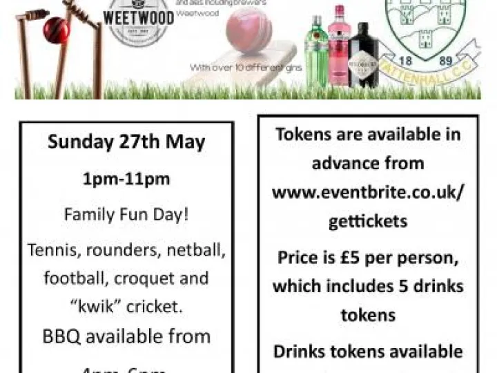 Cricket Weekend Sun