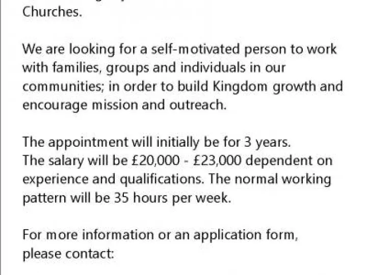Job Advertisement
