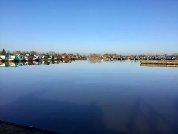 Overwater Marina Cheshire January 2018