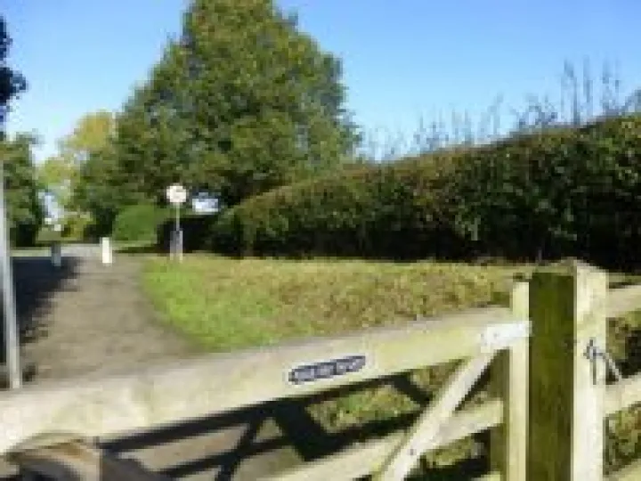 Cleared entrance