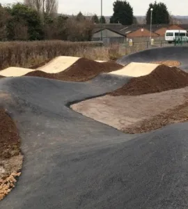 Nottingham Outlaws BMX track surfacing