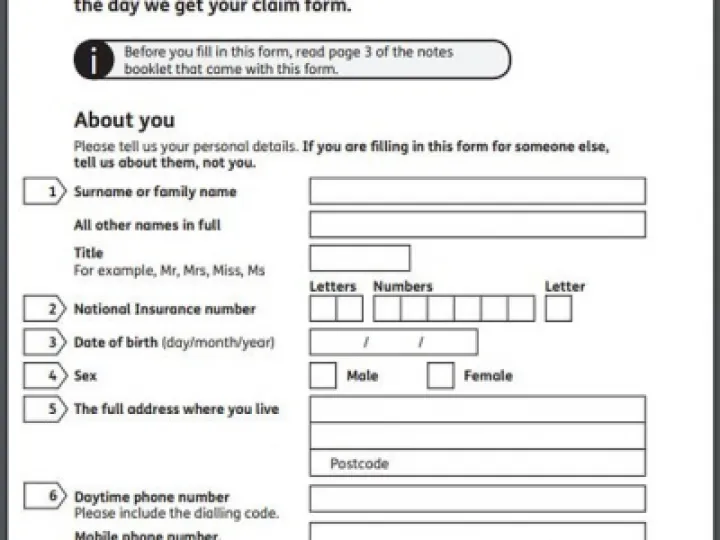 AA form