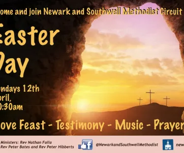 Easter Day Service Flyer