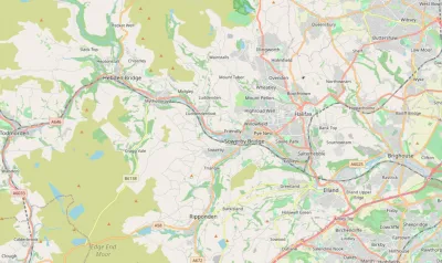 Map showing the location of Calderdale