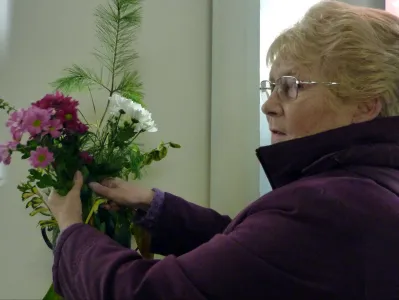 Trinity Flower arranging