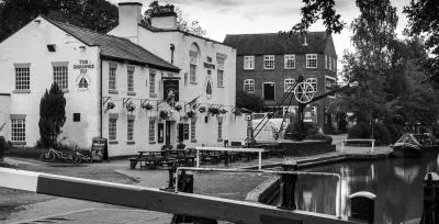 Audlem Locks, by Iain Miller